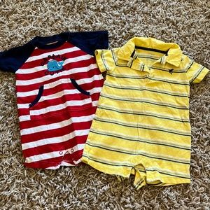 6 month Carter’s rompers